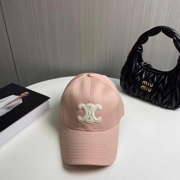 CELINE- TRIOMPHE BASEBALL CAP IN COTTON NWT - Picture 1 of 7